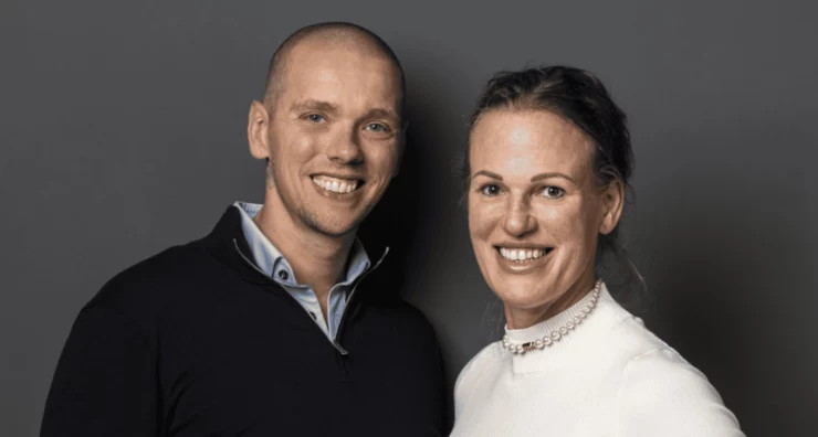 Mitchel en Elke, oprichters van BasicME